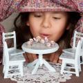12pcs Mini Clothes Hangers Doll Clothes Dress Hangers Mini House Accessory. 