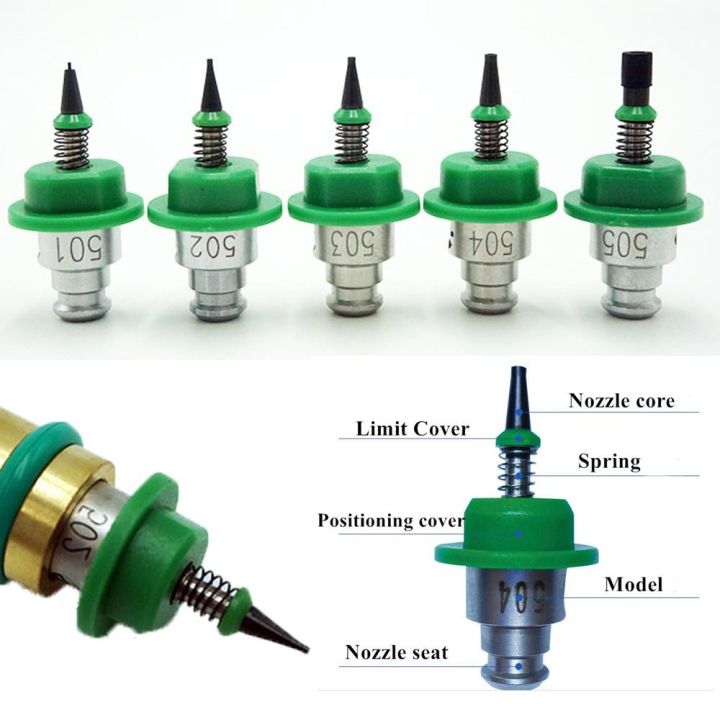 Durable Replacement Tip SMT Nozzle Placement Machine Nozzle 500 501 502 503 504 505 506 507 508 For Juki
