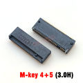 1PCS For LTK Connector SSD Interface NASM0 S6701 TP20 NGFF Slot M.2 Seat M - KEY 2.0 H 4 + 5 Type 3.0H H3.2 H4.2 H4.8 H6.5 H8.5. 