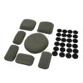 MeterMall Universal Helmet Padding Helmet Replacement Foam Padding Kits Set Compatible For Airsoft CP Styles/ Star Wars/ Bike Helmets. 
