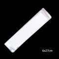 Transparent Self Adhesive Hang Hole Bags For Candy Lollipop Cookie Packaging Cellophane Bags Wedding Party Plastic Opp Gift Bag. 