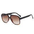 YAMEIZE Retro Pilot Sunglasses Women Men's Glasses Vintage Oversized Male Eyeglasses Yellow Lens Driving Oculos De Sol Masculino. 