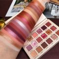 Beauty Glazed Perfixt 18 Color Eyeshadow Palette, Pearly Finish Earth Color Tone,Long Lasting Natural Blendable ,Gifts For Women. 