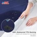 Waterproof Mattress Cover/ Fitted Sheet/ Terry Cotton Fabric/ Double 72x78 inches_6 x 6.5 feet. 