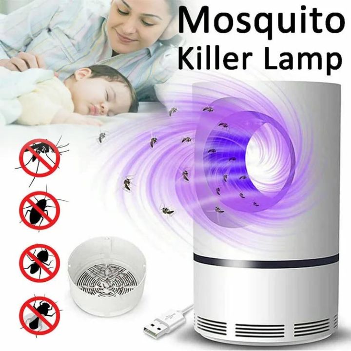 Mosquito Killer Lamp USB Portable Mosquito Repellent UV Lamp Super Trap Electric Insect Killer