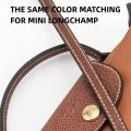 Bag Strap For Mini Longchamp Bag Shoulder Strap Dumpling Crossbody Perforated Conversion Accessories For Punch-free Bag Stra Set. 