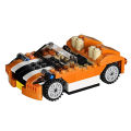 3 In1 Plastic Building Blocks Brick Educational Diy Toy For Kids, Car Buildings Block Bricks, Decool Architect Series, Decools Sports Racing Cars Best Creativity Skills & Engineering Toys Gift For Children, Sunset Speeder Convertible Vehicle Cargo Truck. 