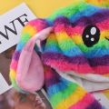 Ear Moving Jumping Hat Moving Ears Funny Plush Ears Activity Rabbit Hats Beanie Cosplay Halloween Party Hat for Kids Boys Girls. 