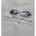 Toyota Prius Logo with Monograms Complete Set Full Tape Hight Quality. 