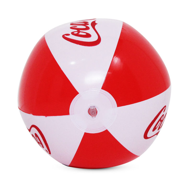 Inflatable Coca Cola Beach Ball 30 inches For Kids Play in Swimming Pool Ball Kids Swimming