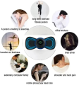TRIMUX Portable Mini Electric Neck Massager EMS Massage Patch for Muscle Pain Relief. 