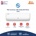 PEL Inverter Split AC  | 1 TON | PINV Jumbo DC Prime T3 12K | Wi-Fi | T3 Compressor | Heat and Cool | 80% Energy Saving | Big Size Indoor & Outdoor with 10 Years Compressor Warranty\ Installation Free. 