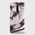 Xiaomi Mi 9T Pro Cover Black and lite pink marbel  Hard Cover- Design 22 Case. 