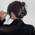 【Fast and Free Delivery】 Korean Style Irregularity Hair Claw Fashion Metal Ribbon Clips Cuilei. 