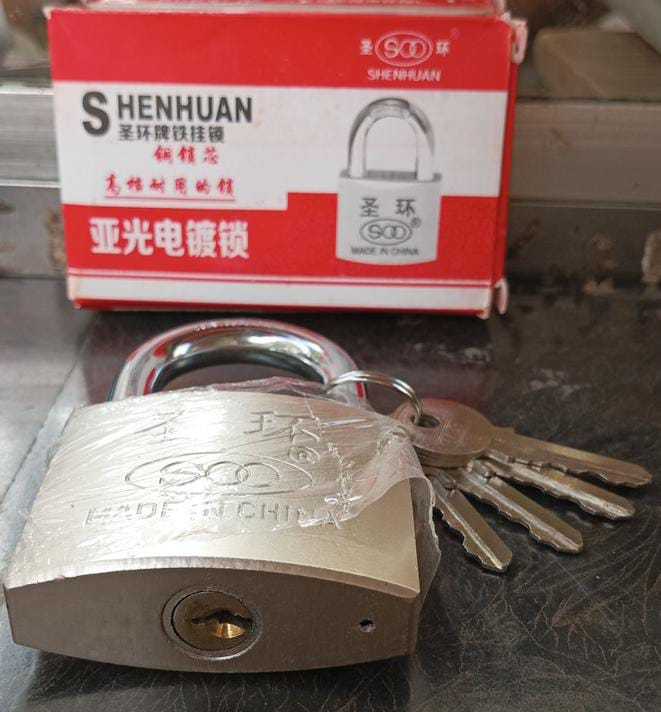 Lock china lock 63mm steel