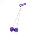 2x Novelty Swing Bump Ball Hands on Abilities Interactive Game Sensory Toy Hand Swing Rope Ball Toy for Kids Easter Basket Stuffers Goodie Bag Toy. 