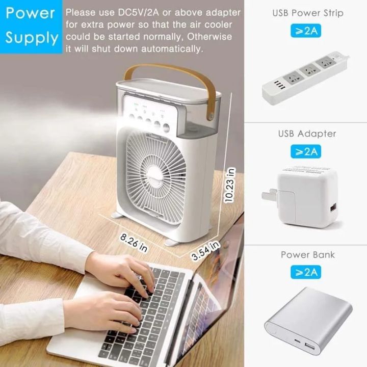 Mini%20Air%20Cooler%20Fan%20and%20Humidifier%20%7C%20Rechargeable%20Mini%20air%20cooler%20fan%7C%20Portable%20USB%20Mist%20with%20LED%20Night%20Light%7C%20USB%20and%20rechargeable%20Electric%20Fan%20with%20Mist%20%7C%20Small%20Desktop%20Cooling%20Fan%20for%20Room,%20Office%20&%20Home%7C%201/2/3%20hours%20timer%20-%20Image%202