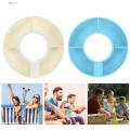 Car Snack Organizer 4-compartment Silicone Snack Ring for 40 Oz Cup ple Reusable Snack Container. 