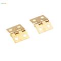 2X 12pcs Jewelry Chest Miniature Window Cabinet Hinge Jewelry Box Hinges New. 