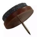 28mm 8 and 20 pcs Chair, Table & sofa Leg Floor Felt Pads Skid Glide DIY Nail Protectors. 