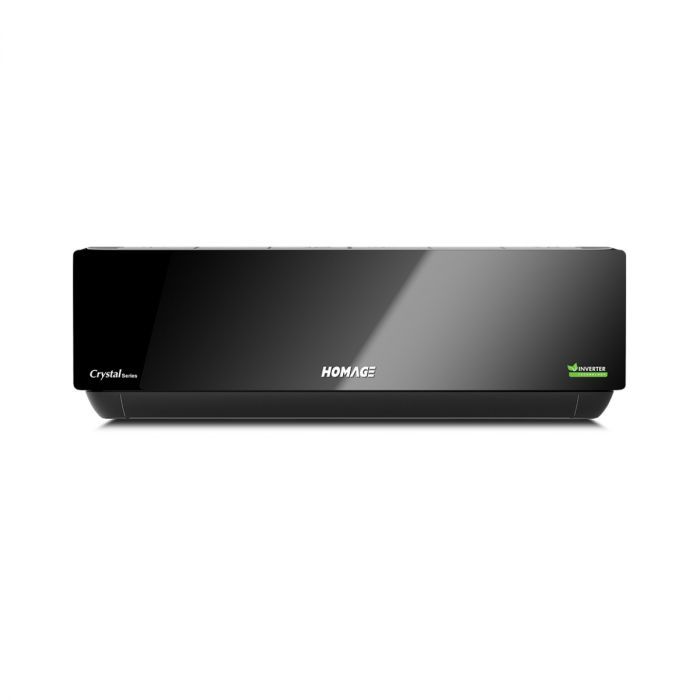 Homage Inverter AC | 1 Ton | Model HCS - 1212 Smart Crystal | T3 Compressor | Wi-Fi Function | Self Cleaning | 4.0 EER | Big Indoor & Outdoor | with 10 Years Compressor & 4 years PCB Warranty