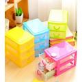 Mini drawer plastic storage box. 