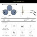 2022 New Third Eye Sunglasses Novel Chinese Style Erlang God Three Eyes Glasses Funny Party Halloween Cosplay Glasses Eyewear. 