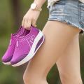 LADIES SOFT SPORT PURPLE SHOES. 