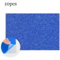 A4 Glitter Stickers 10 Sheets (Dark Blue Colors). 