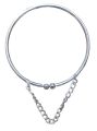 Baby Girls/Boy Silver Hand Kara/Foot Kara -Pack Of 02. 