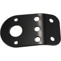 Motorcycle Side Mounted Tail Light Frame License Plate Bracket Metal. 