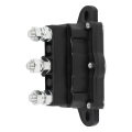 For Winch Motor Reversing Solenoid 12V DC Contactor Relay Switch Intermittent Duty 6 Terminals 214-1231-A11 Replacement Parts Accessories. 