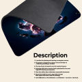 Gaming Mouse Pad Premium  8" x 6.5  Thick Non-Slip Rubber Base, Smooth Cloth Surface for Precision Control - Tozistore. 