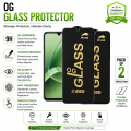 Samsung A31 , A32 , A33 OG Glass Protector | Pack of 2 (2 Protectors) | 9H Tempered Glass | HD Clear | Scratch Resistant. 