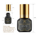 zwellbe 8/10ml Eyelash Extension Glue 1-2 Seconds Fast Drying Black Eyelashes Glue Pro Lash Glue Black Adhesive. 