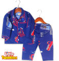 KIDS NIGHT SUIT SLEEP SUIT FOR BOYS GIRLS COTTON SHIRT TROUSER. 