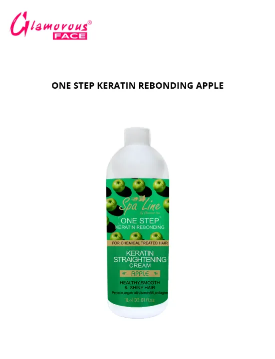 Glamorous%20Face%20Spa%20Line%20One%20Step%20Keratin%20Rebonding,%20Straightening%20Cream%201000%20ml%20-%20Image%202
