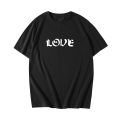 Oversized Men And Womens Tshirts Dropped Shoulder Short Sleeve Printed Tops Summer New Korean Style Loose Fit T-shirt. 