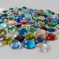 Decorative Pebbles Stones Crystal Small Circle for Fish Tanks and Wedding Displays, 50+ Pieces. 