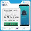 16A Smart Wifi Switch Smart Home Light Switches Module 2 Way Control Work With Alexa Google Home Alice Smart Thing IOT. 