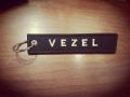 Honda vessel embroidery key chain double side For Sports Bike Car Gift KeyChain. 