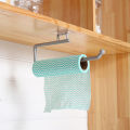 L-Shape Adhesive Hook Wall Mounted Cloth Coats Hats Hanger Towels Roll Paper Cup Kitchen Rack. 