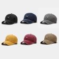 ins new emoji smiley face washed old baseball caps men's and women's street trend caps amazon hat tide. 