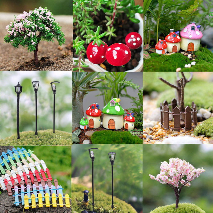 Miniature Fairy Garden Ornament Decor Pot DIY Craft Accessories