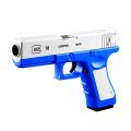 Airsoft Machine For Kids White Black | Glock Soft Bullet Toy Gun Shell Ejection Foam Darts Blaster Pistol Manual Airsoft Gun With Silencer For Kid Adult. 