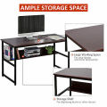 48 inches length Office Table Study Table Desktop Table With Book Shelf Office Desk Book Shelf Laptop Table Computer Table. 