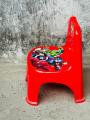 Kids Table & Baby Chairs Available in Multi Random Colors. 