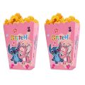 12pcs/lot Disney Lilo Stitch Popcorn Box Snack Boxes Kids Birthday Party Decoration Boys Girls Baby Shower Decorations Supplies. 