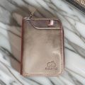 Khappie Wallet Men's RFID Blocking PU Leather Wallet with Zipper Multi Business Card Holder Purse. 