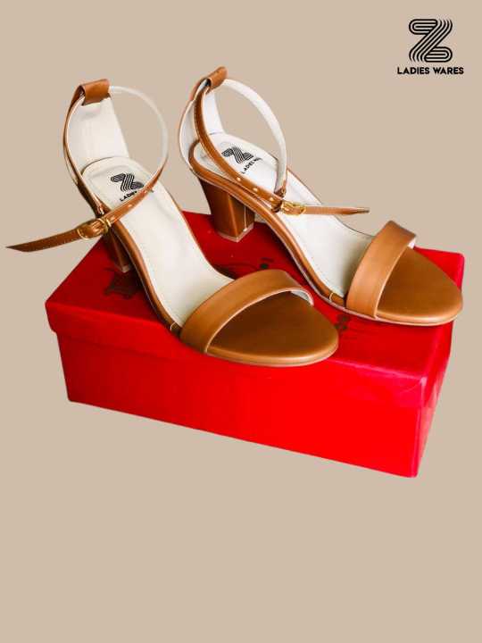 Women Stylish Mod Heel sandals for girls party wear occasion Daraz